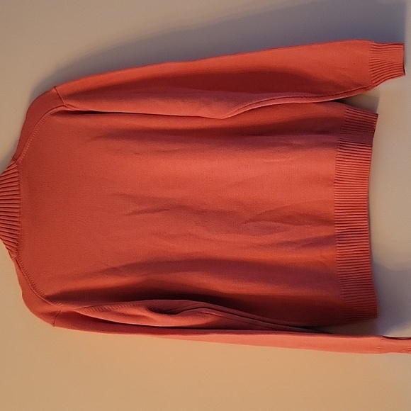 Giorgio Porta Salmon Quarter Zip Sweater Merino Wool XL - Picture 5 of 7